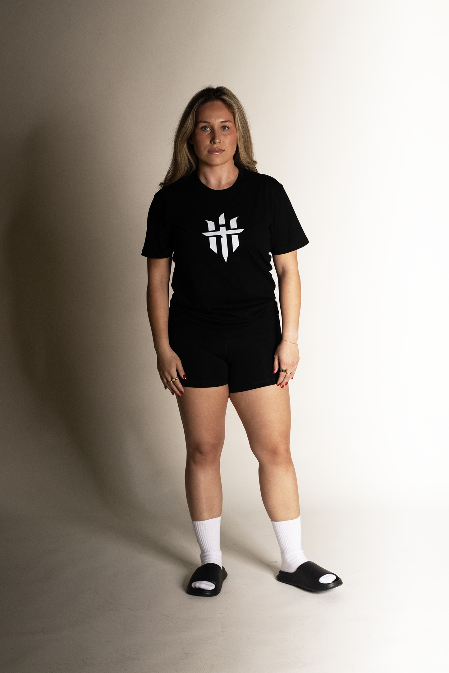WHITE LOGO TEE
