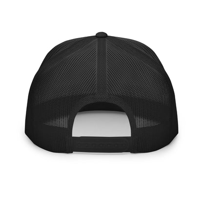 RED LOGO TRUCKER HAT